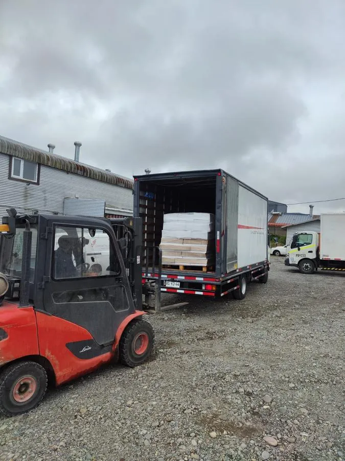 Operación de carga Transportes Innova Group